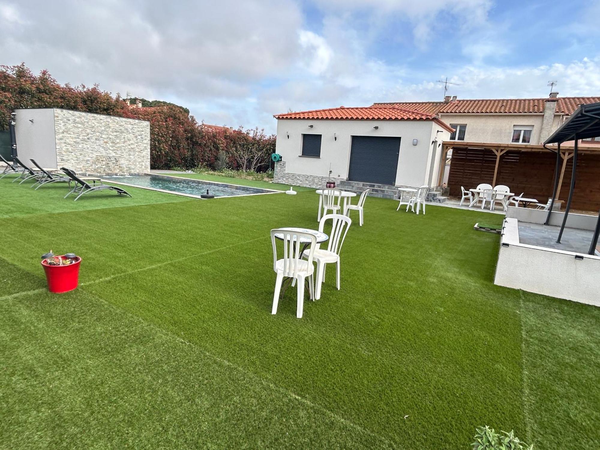 Grande Villa Avec Piscine Bompas (Pyrenees-Orientales) Exterior foto
