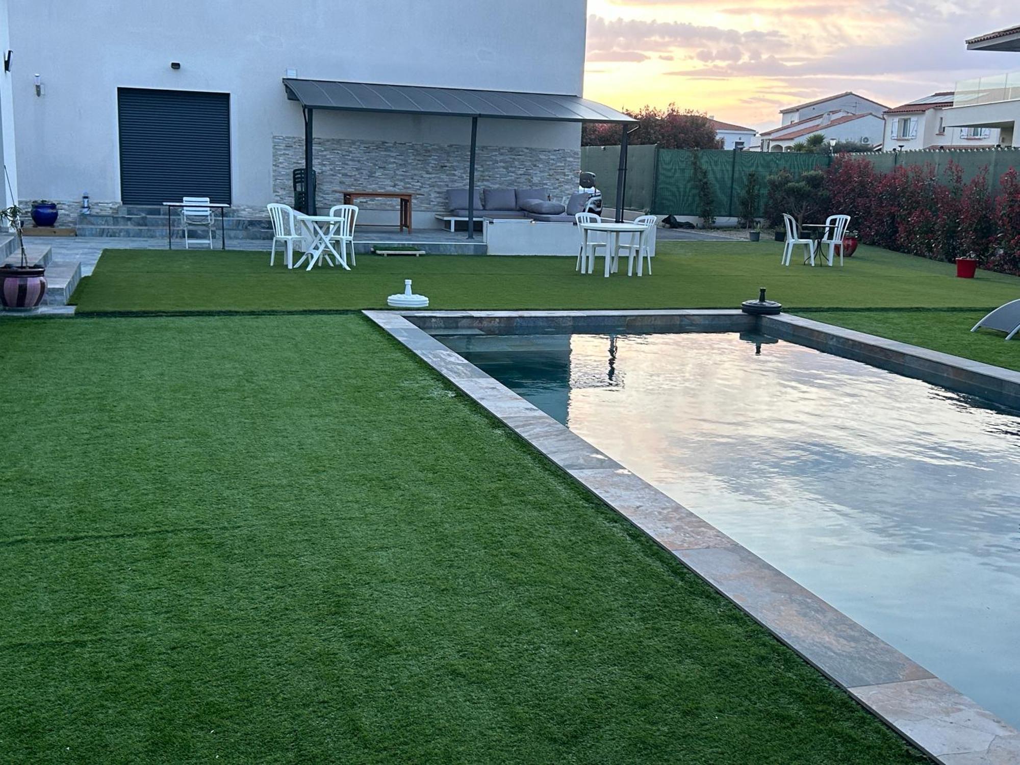 Grande Villa Avec Piscine Bompas (Pyrenees-Orientales) Exterior foto
